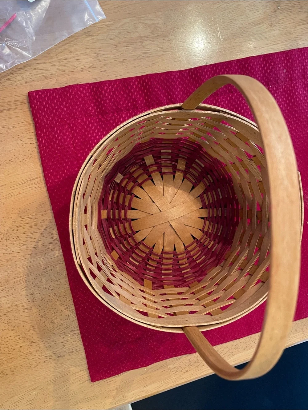Longaberger valentine basket